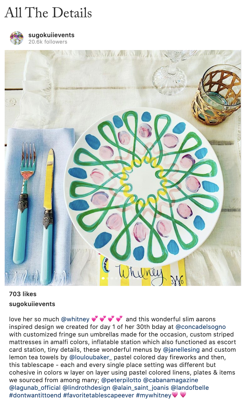 Bumble Founder Celebrates 30 in Capri — Guest of a Guest, Sugokuii Events